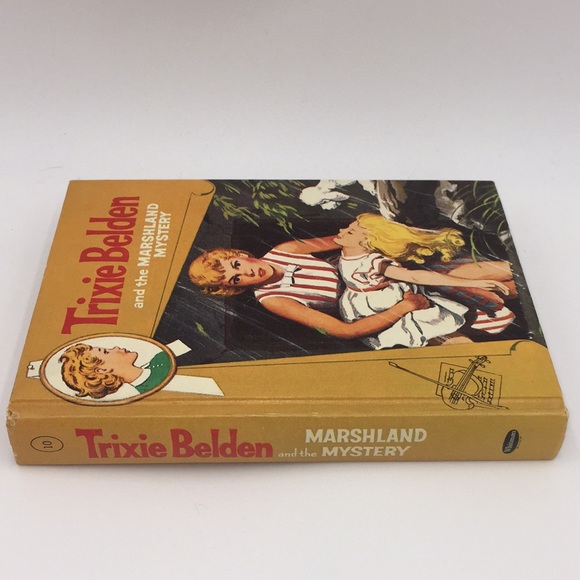 Vintage Trixie Belden and the Marshland Mystery by Kathryn Kenny 1962 Hardcover - Picture 3 of 11